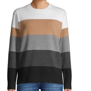 NWT French Connection Block Stripes Sweater